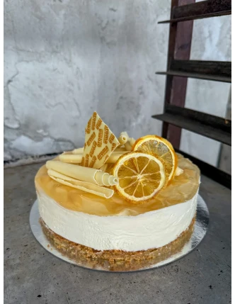 Lemon Curd Cheesecake image
