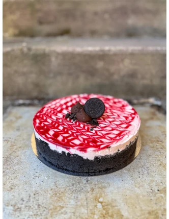 Oreo & Hallon Cheesecake - Snabbkaka image